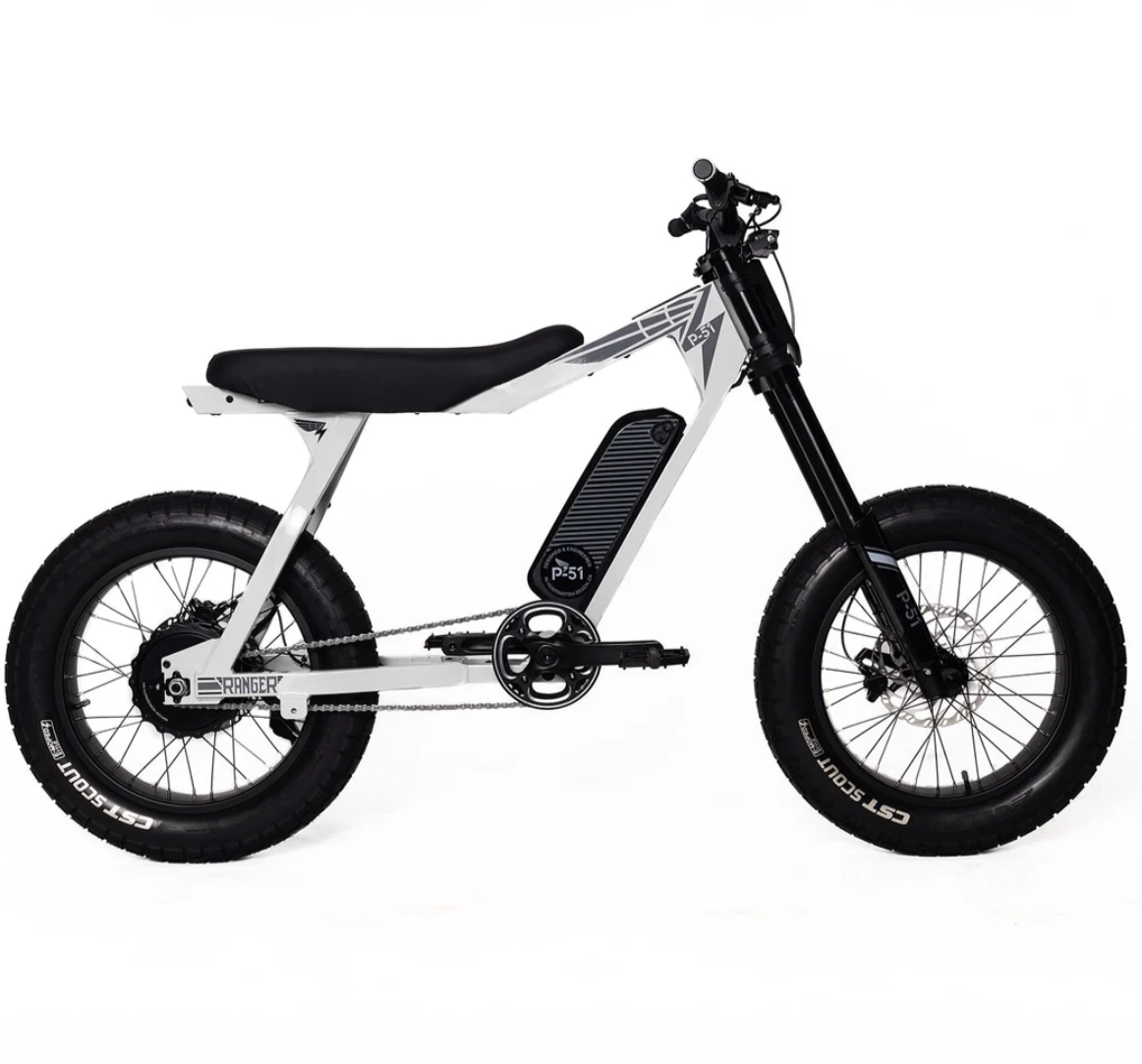 P-51 Ranger Ebike Coast White