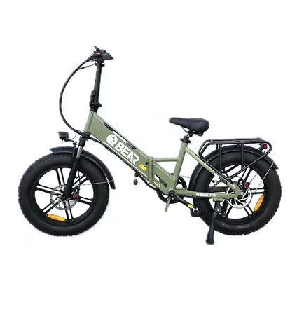 QBEAR F10 STEP-THRU FOLDABLE GREEN