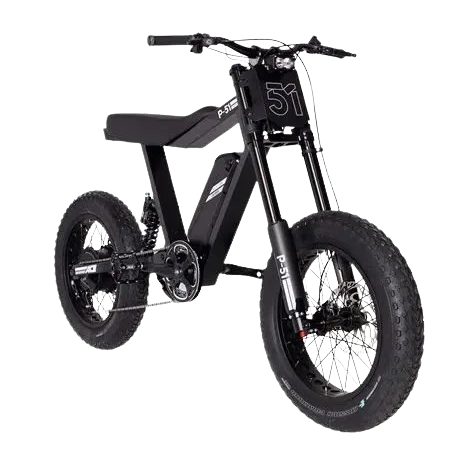 P-51 ACE Ebike Jet Black