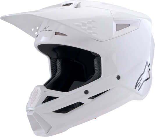SM3 SOLID HELMET WHITE GLOSSY