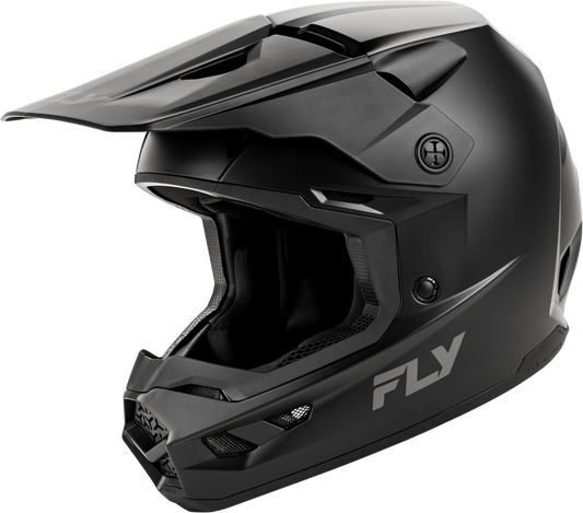 YOUTH KINETIC SOLID HELMET MATTE BLACK YL