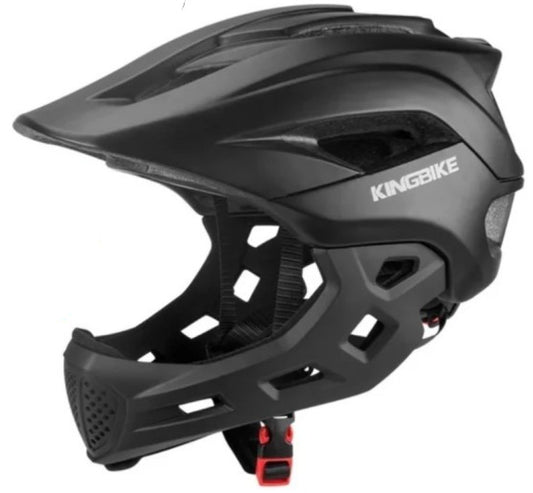 BATFOX BF-JC012-246 Kid Full Face Helmet Black