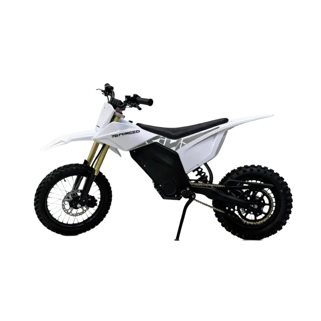 78 Forged Phase 1 Electric Dirt Bike White