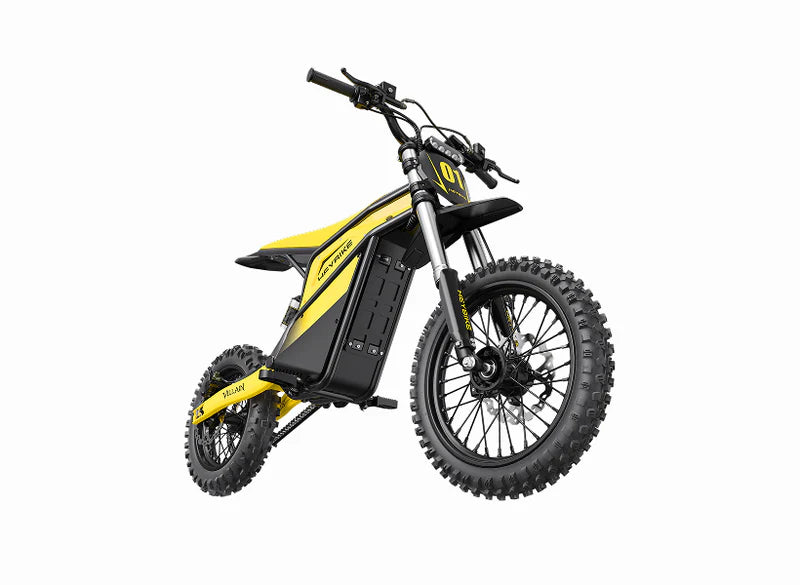 Heybike Villain Off Road Dirt Bike Black/Yello