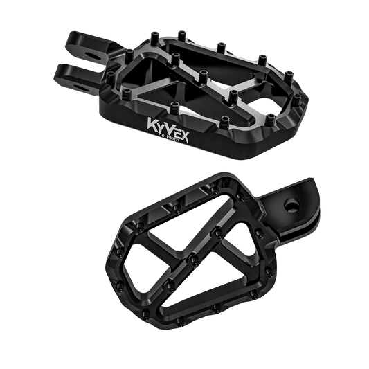 KyVex Billet Wide Foot Pegs