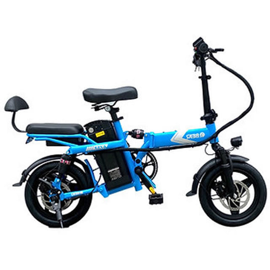 QBEAR GT5X FOLDING EBIKE MINI BLUE