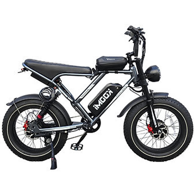 QBEAR KOOMI K7 PLUS DUAL MOTOR - GREY