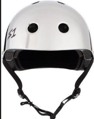 S1 LIFER HELMET – SILVER MIRROR