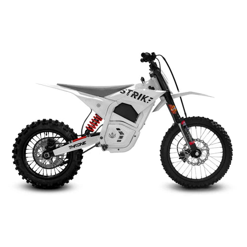 STRIKE SHADOW V2 - 72V  Electric Dirt Bike SILVER
