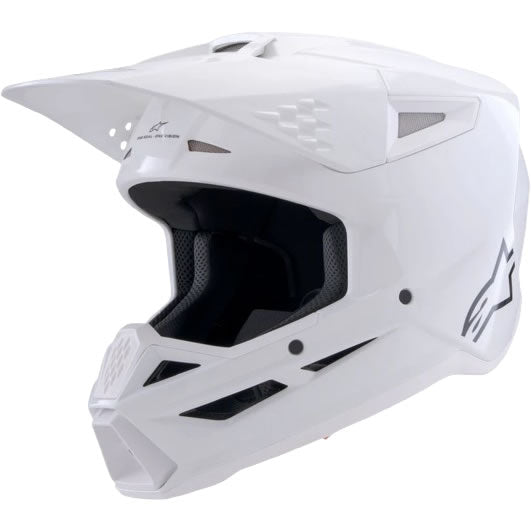 SM3 SOLID HELMET WHITE GLOSSY