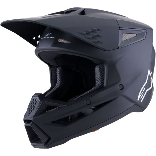 SM3 SOLID HELMET BLACK MATT
