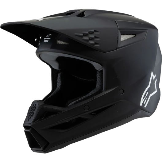SM3 YOUTH SOLID HELMET BLACK MATTE