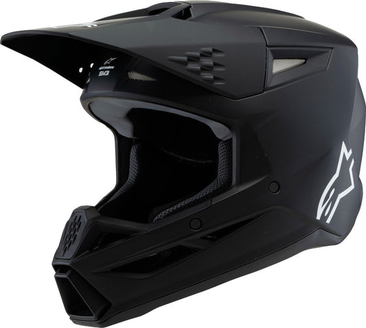 SM3 YOUTH SOLID HELMET BLACK MATTE