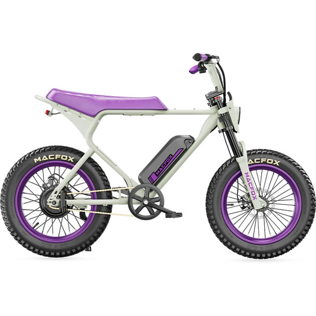 MAC FOX X1S PURPLE-WHITE SINGLE BATTERY