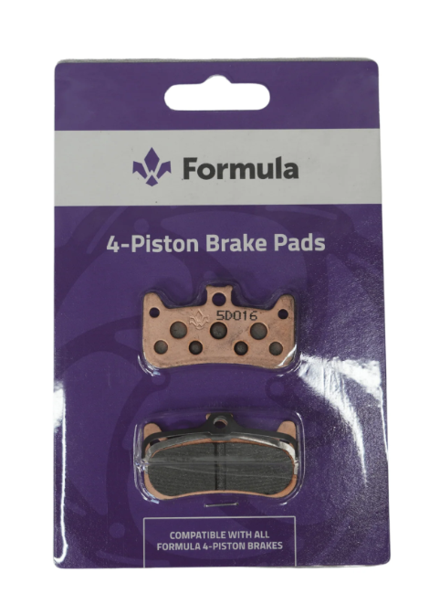 Formula 4 Piston Sintered Brake Pads