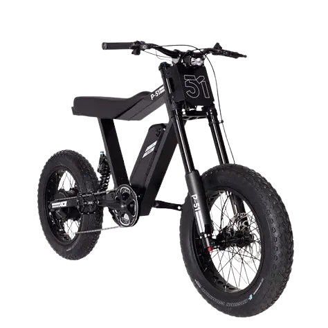 P-51  ACE Ebike Jet Black