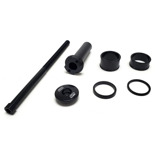 STEM LOCK W9 BLACK FENDER ADAPTER COMPATIBLE FOR FORKS WITHOUT A FENDER MOUNT ON LOWER CLAMPS
